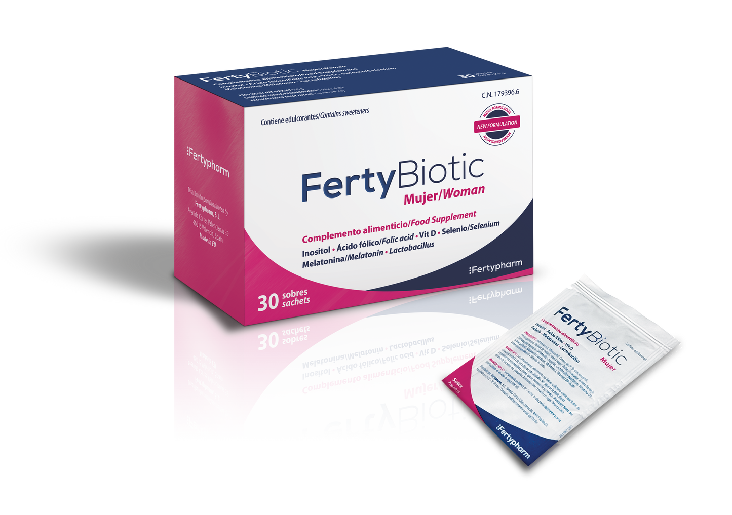 FERTYBIOTIC MULHER - 30SAQ