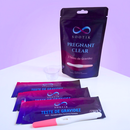 2 Testes de Gravidez +1 OFERTA – Sootik Pregnant Clear