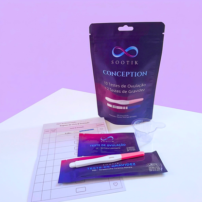 10 Testes de Ovulação + 2 de Gravidez – Sootik Conception