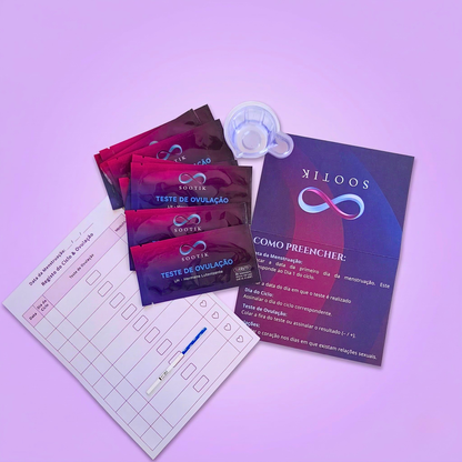 10 Testes de Ovulação + 2 de Gravidez – Sootik Conception
