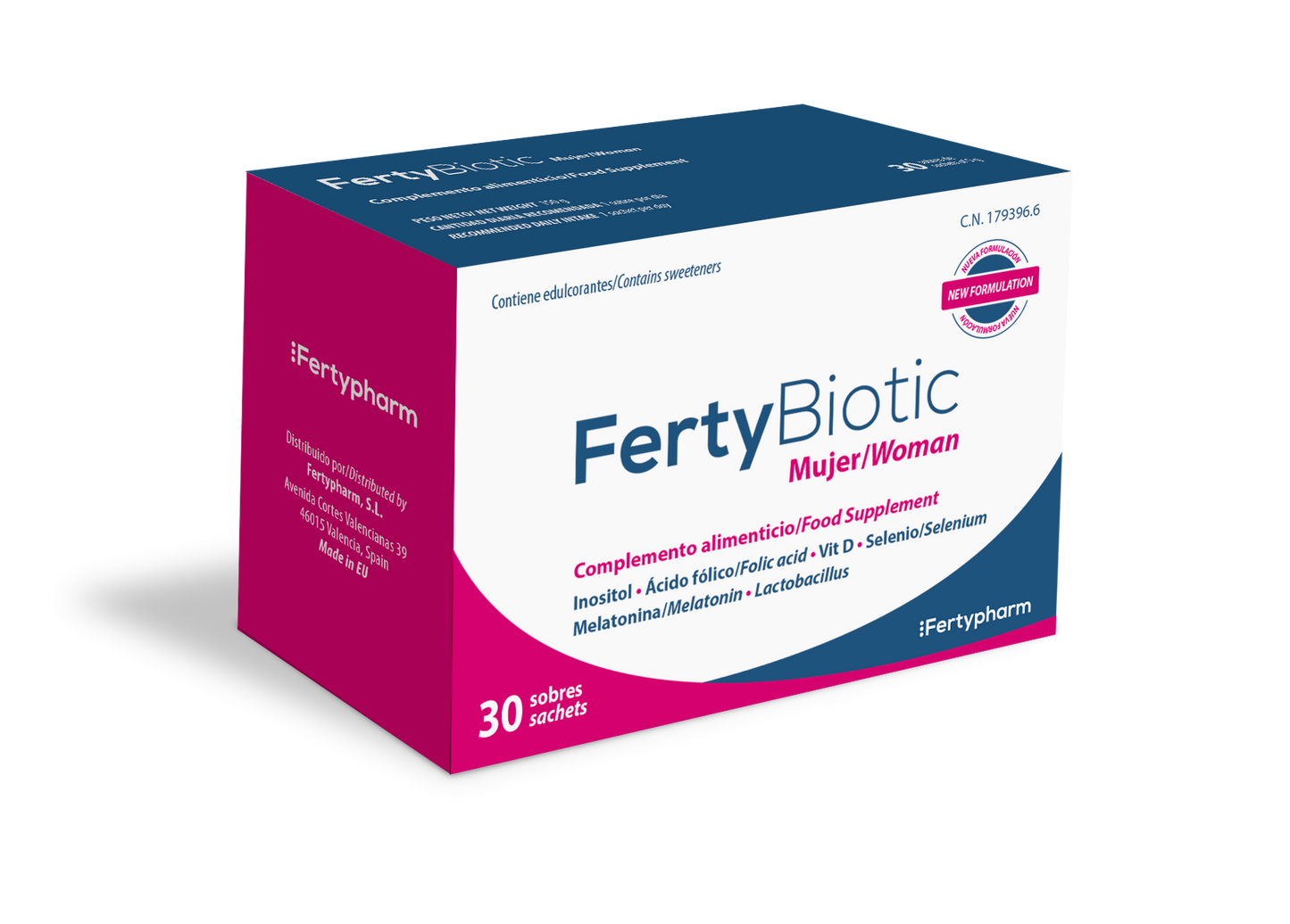 FERTYBIOTIC MULHER - 30SAQ